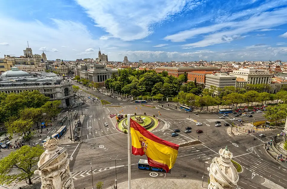 Plaza de Cibeles & CentroCentro (Palacio de Cibeles), Madrid
