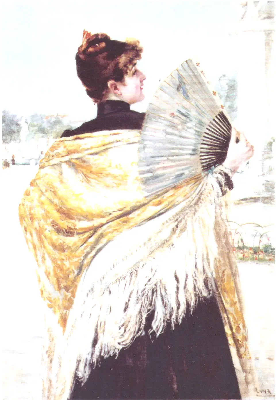 Manila shawl, Madrid