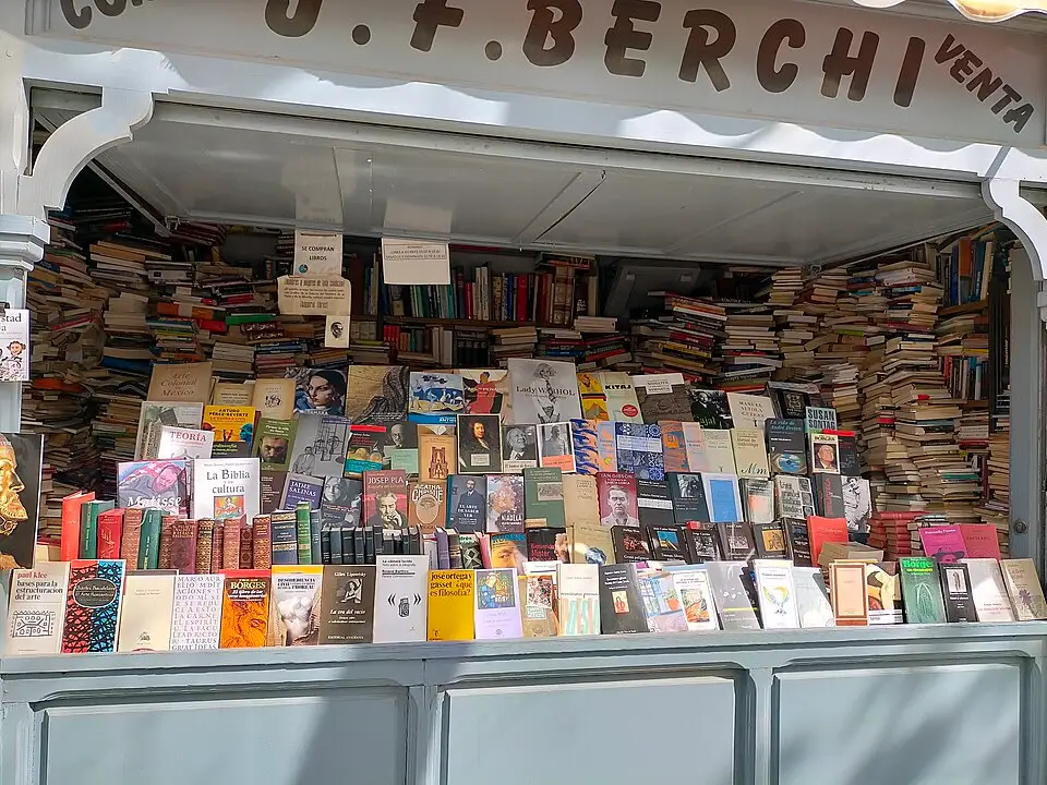 Second-hand books, Madrid